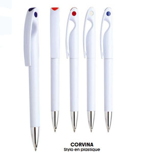 CORVINA Stylo en plastique